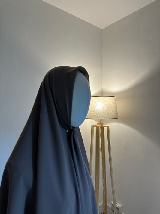 Long voile carré Gris antarcite
