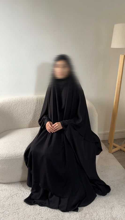 Khimar noir